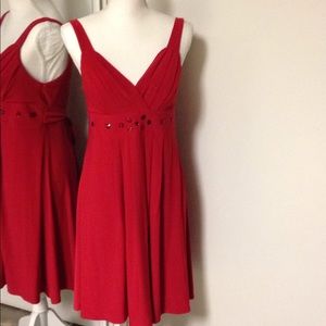 Bisou Bisou Sexy Red Cocktail Dress Size 10